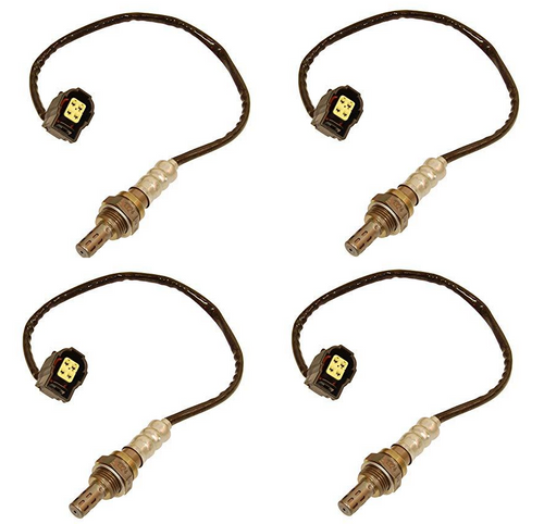 4 x Oxygen Sensors for Jeep Cherokee 3.7 O2 Pre-Cat & Post-Cat - Vehicle Kit