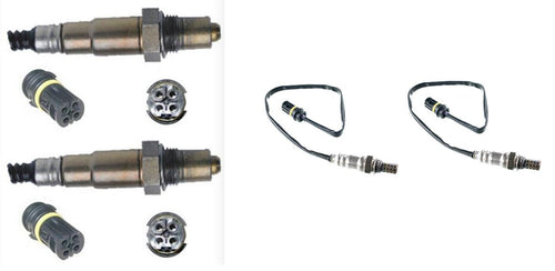 4 x o2 Oxygen Sensors for Mercedes Benz R500 W251 5.0 Vehicle Kit