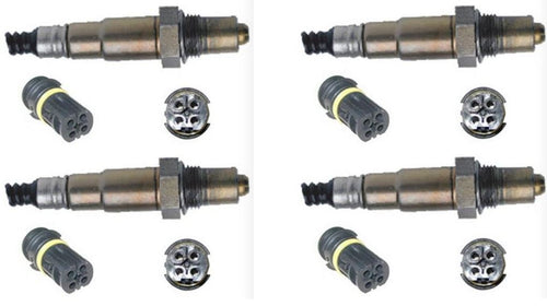 4 x o2 Oxygen Sensors for Mercedes Benz SLK55 AMG R171 Vehicle Kit