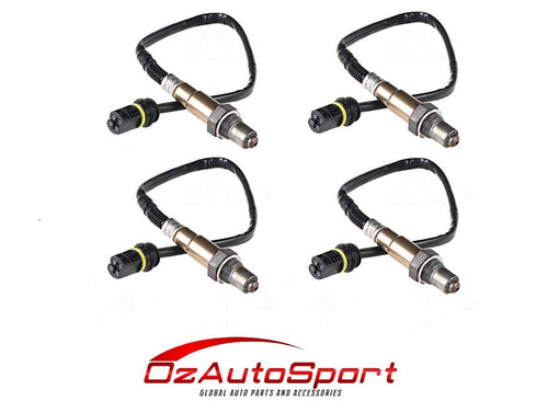 4 x o2 Oxygen Sensor for Mercedes CL55 Kompressor AMG W215 Pre-Cat (vehicle kit)
