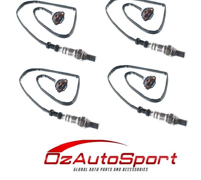 4 x o2 Oxygen Sensors for Porsche Boxster 987 2006 on (Vehicle Kit)