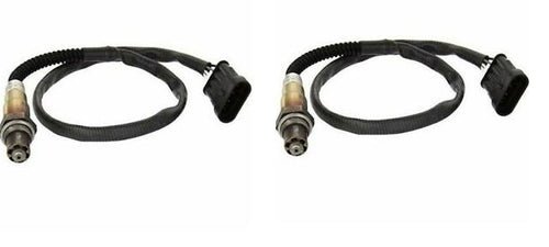 2 x O2 sensor for Alfa Romeo 159 3.2 Post-CAT Oxygen EGO Lambda AR939 - Rear (Pa