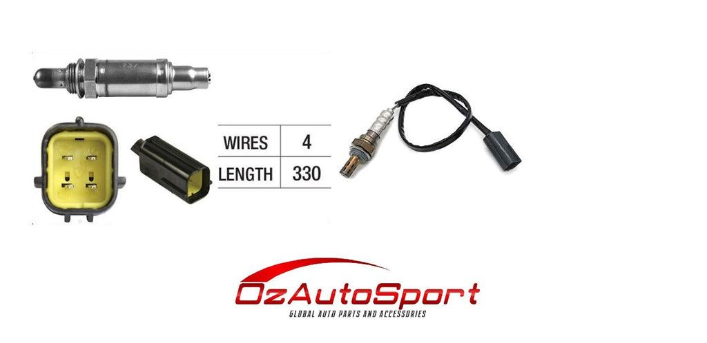 2 x Oxygen Sensors o2 For Nissan Dualis J10 2010 on (Vehicle Kit ...