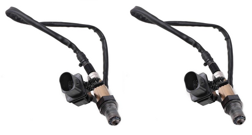 2 x O2 sensor for Alfa Romeo Brera 2.2  Pre-CAT Oxygen EGO Lambda 2 Yr Wt PAIR