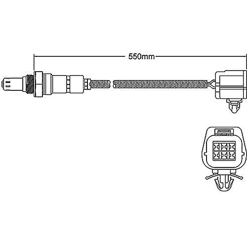 O2 AIR FUEL RATIO OXYGEN SENSOR for MAZDA 6 GH 2.5L L5 PRE-CAT MZR 2008 2009 O2 AIR FUEL RATIO OXYGEN SENSOR for MAZDA 6 GH 2.5L L5 PRE-CAT MZR 2008 2009