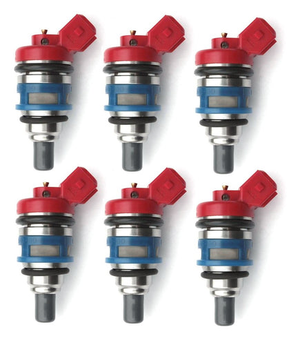6 Fuel Injectors for NISSAN Z32 300ZX 89-94 VG30DE 275cc NA Phase 1 type