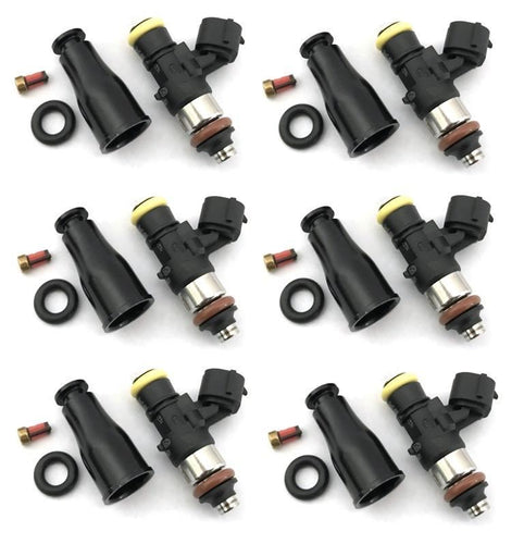 Set New 2200cc Fuel injectors E85 OK for 1JZ 2JZ TOP FEED 11mm
