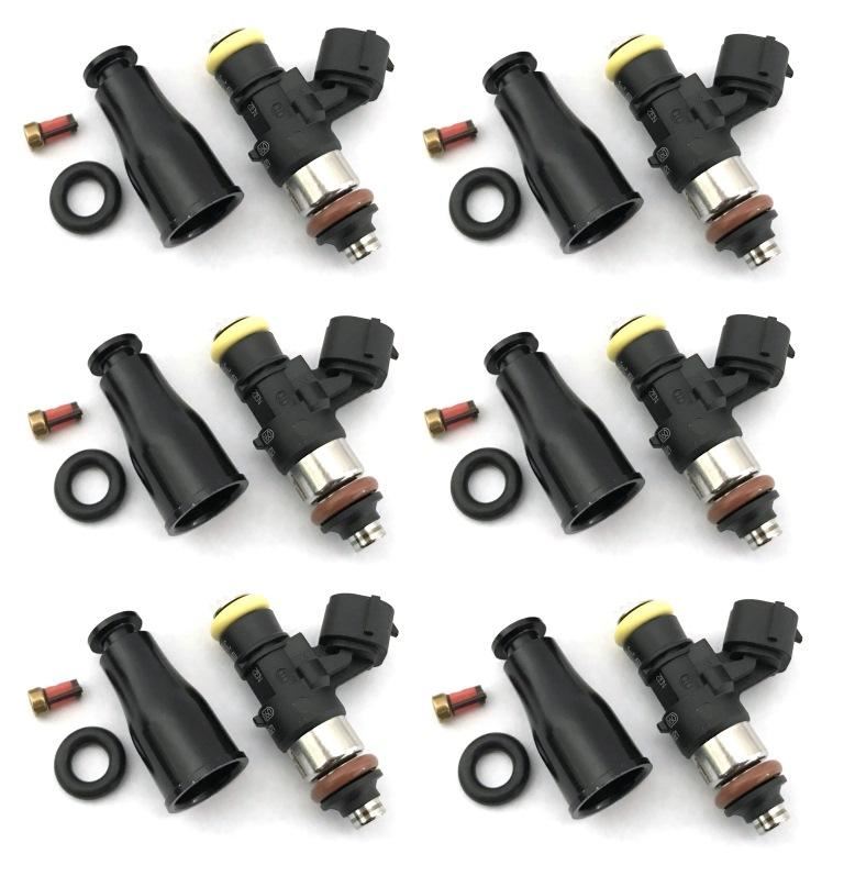 Set New 2200cc Fuel injectors E85 OK for 1JZ 2JZ TOP FEED 11mm