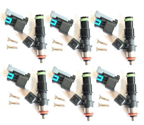 6 x Fuel injectors E85 OK for Nissan 350Z VQ35 BOSCH 1000cc
