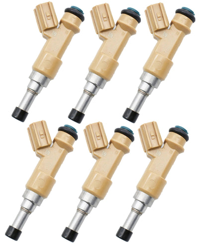6 FUEL INJECTORS for TOYOTA LANDCRUISER PRADO GRJ150 1GRFE 4L 09-ON INJECTOR 6 FUEL INJECTORS for TOYOTA LANDCRUISER PRADO GRJ150 1GRFE 4L 09-ON INJECTOR