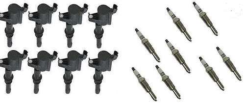 8 x Ignition Coil & Spark Plugs for Ford Falcon BA BF 5.4L 24V Fairlane BA BF LT