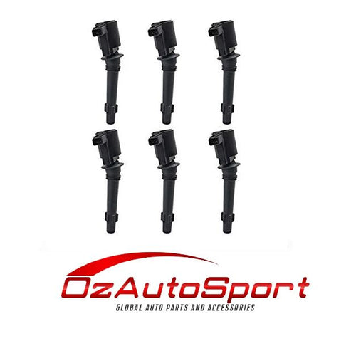 6 x Ignition Coils for Ford Falcon Fairlane BA BF XR6 FG (LPG only) 6Cyl