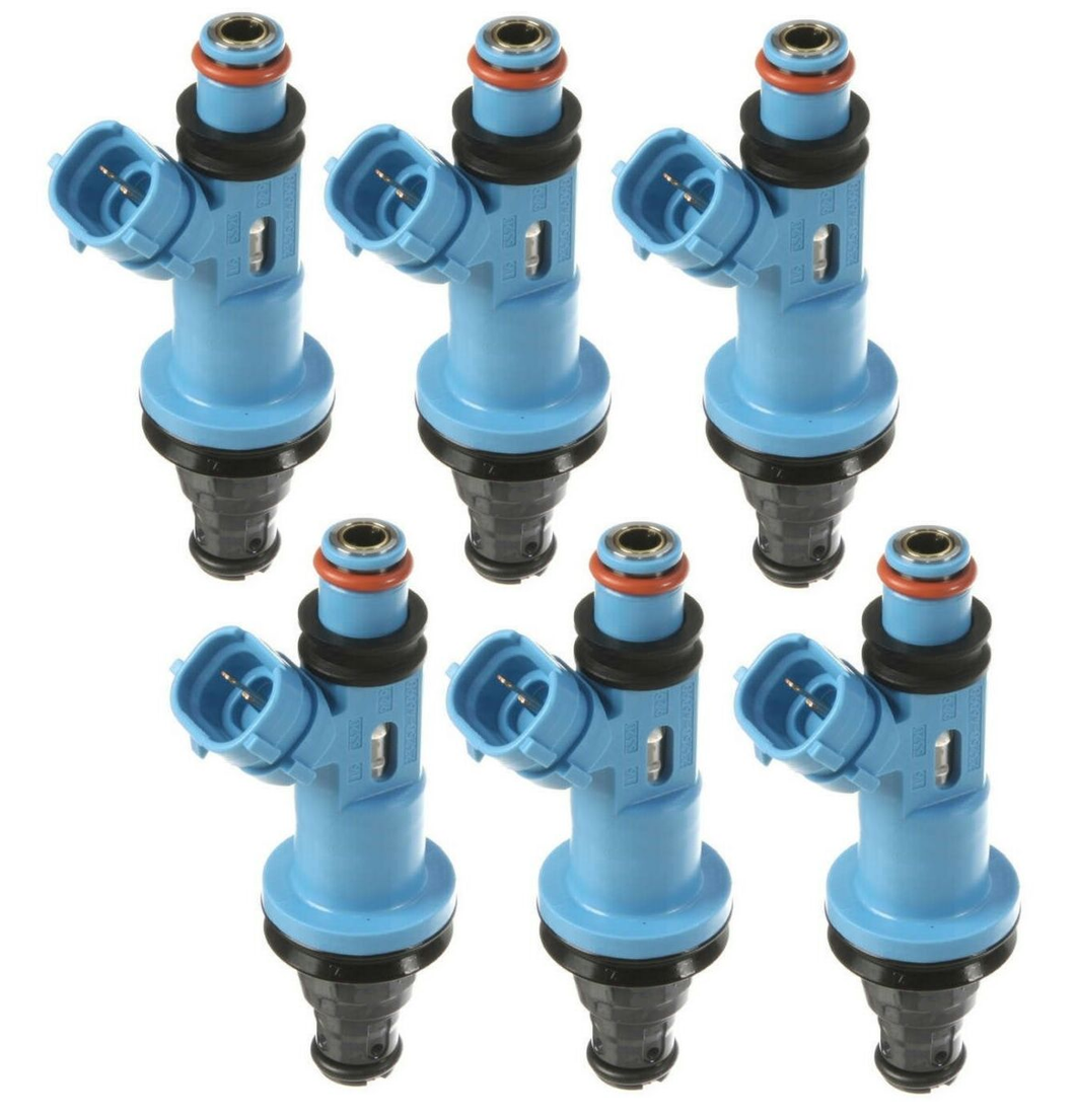 6 FUEL INJECTORS for LEXUS IS300 2JZ-GE 2JZGE 3.0L 6 CYL 2001-2005 INJECTOR 6 FUEL INJECTORS for LEXUS IS300 2JZ-GE 2JZGE 3.0L 6 CYL 2001-2005 INJECTOR