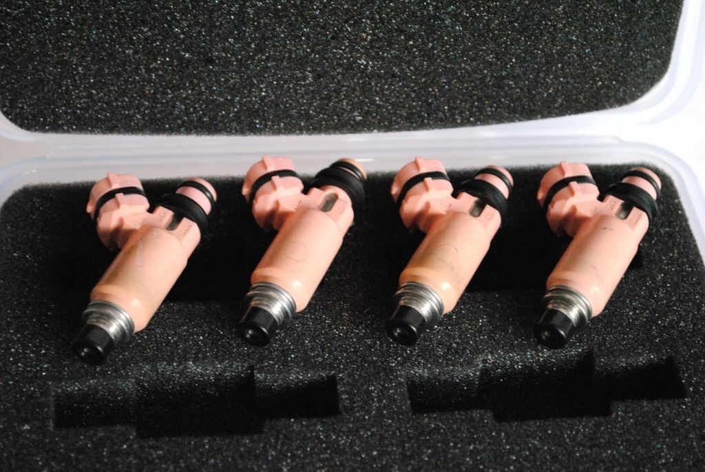 4 STI Pink 550cc 565cc fuel injectors Direct for Impreza WRX Forester ...