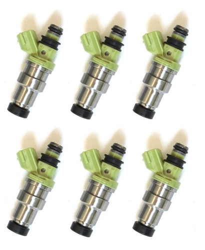 6 FUEL INJECTORS for TOYOTA CRESSIDA MX83 7MGE 3.0L 6 CYL 89-92 INJECTOR