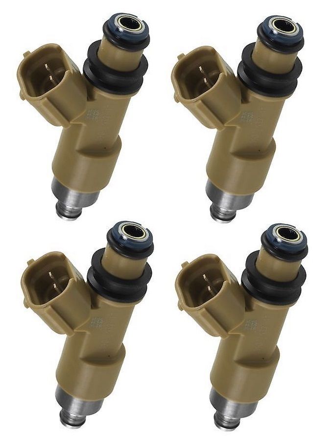 OEM brown fuel injectors for Subaru Denso Liberty Outback 16611-AA680 set of 4 OEM brown fuel injectors for Subaru Denso Liberty Outback 16611-AA680 set of 4