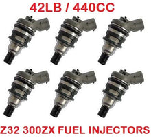 6 x  Fuel Injectors for NISSAN / NISMO Z32 300ZX 89 ~ 94 VG30