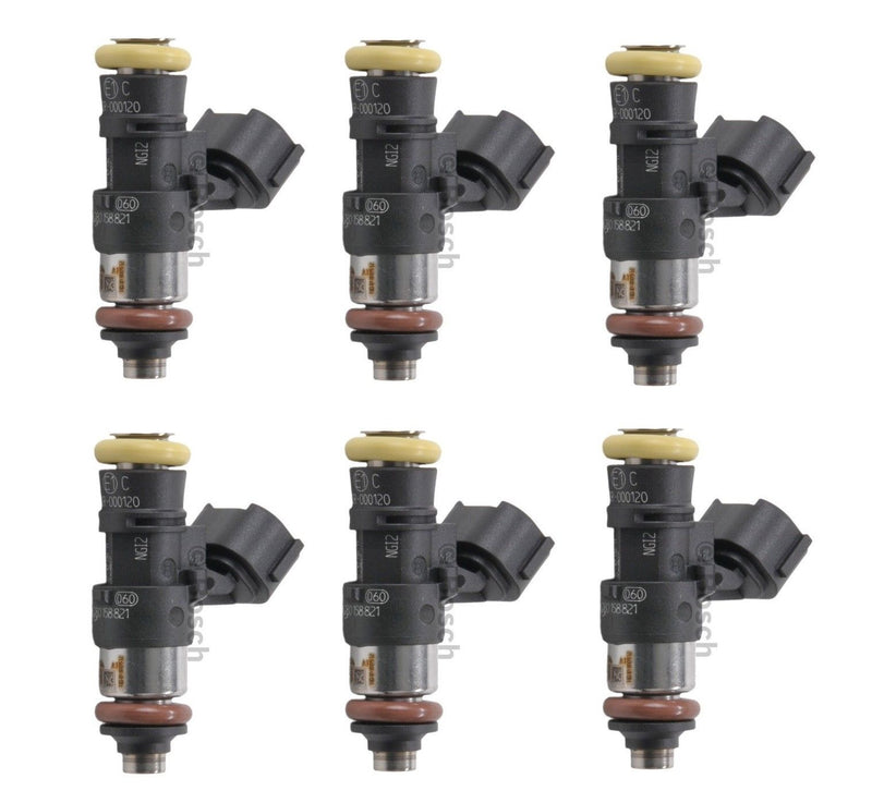 6 x 2000cc 2200cc for Fuel Injectors Short 210lb for Ford BA BF FG Turbo XR6 4.0 6 x 2000cc 2200cc for Fuel Injectors Short 210lb for Ford BA BF FG Turbo XR6 4.0