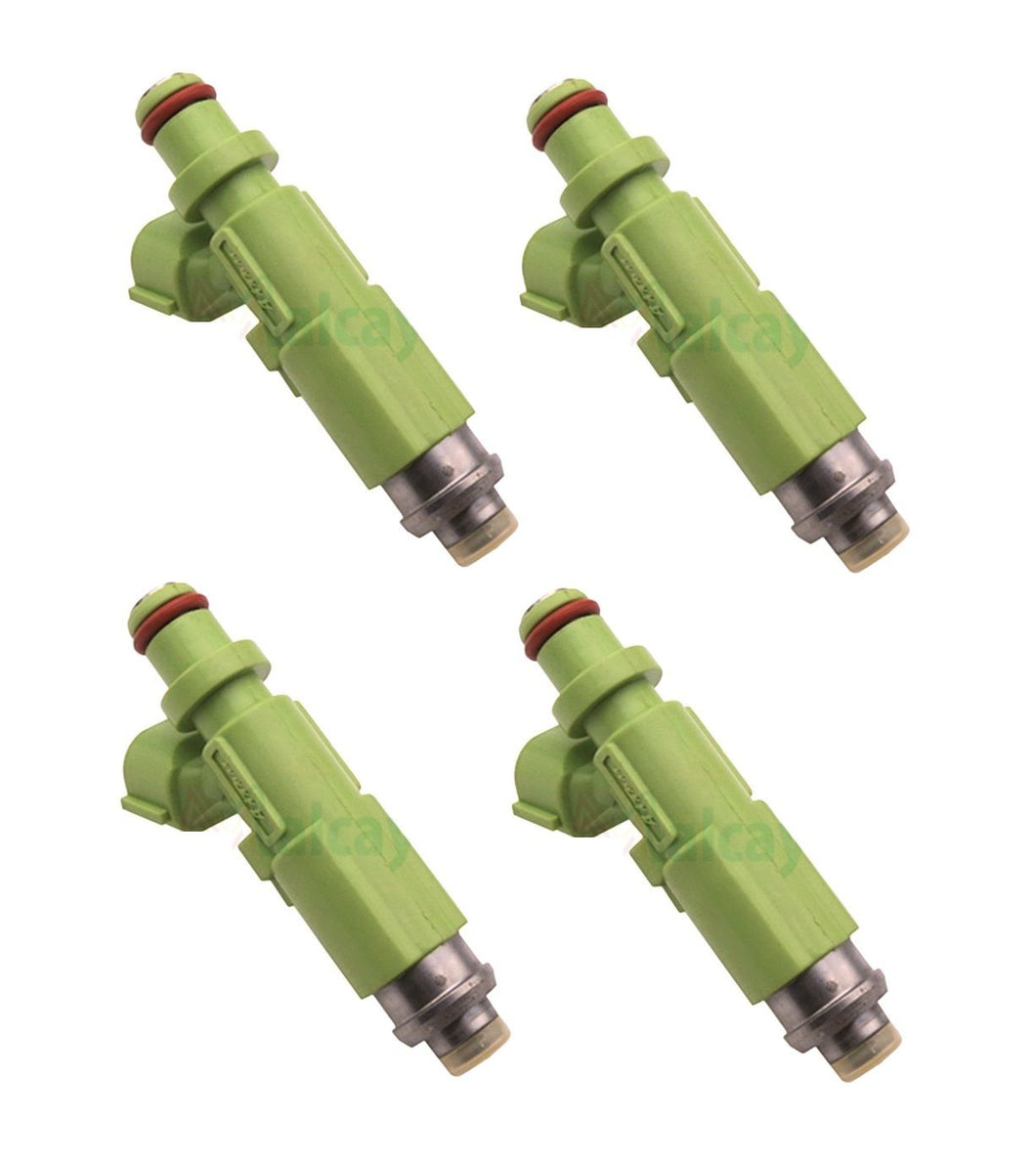 4 x 550cc Fuel Injectors for Toyota 4AGE / 4AGZE TOP FEED TYPE E85