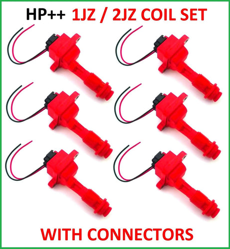 IGNITION COIL PACK SET for 1JZ 2JZ GTE SUPRA SOARER CHASER CRESTA MARK II ARISTO