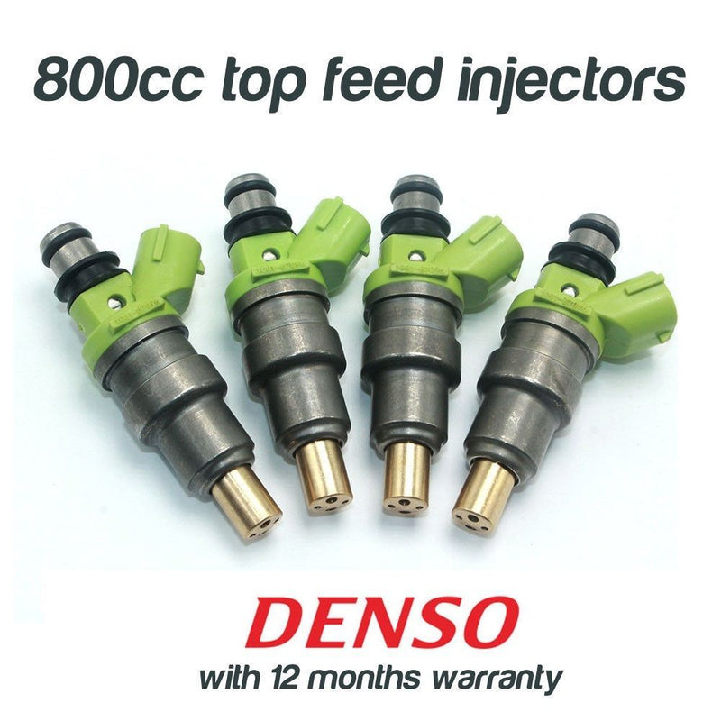4 800cc FUEL INJECTORS for DENSO MITSUBISHI EVO 1 2 3 4 5 6 7 8 9 SARD 63566 4 800cc FUEL INJECTORS for DENSO MITSUBISHI EVO 1 2 3 4 5 6 7 8 9 SARD 63566