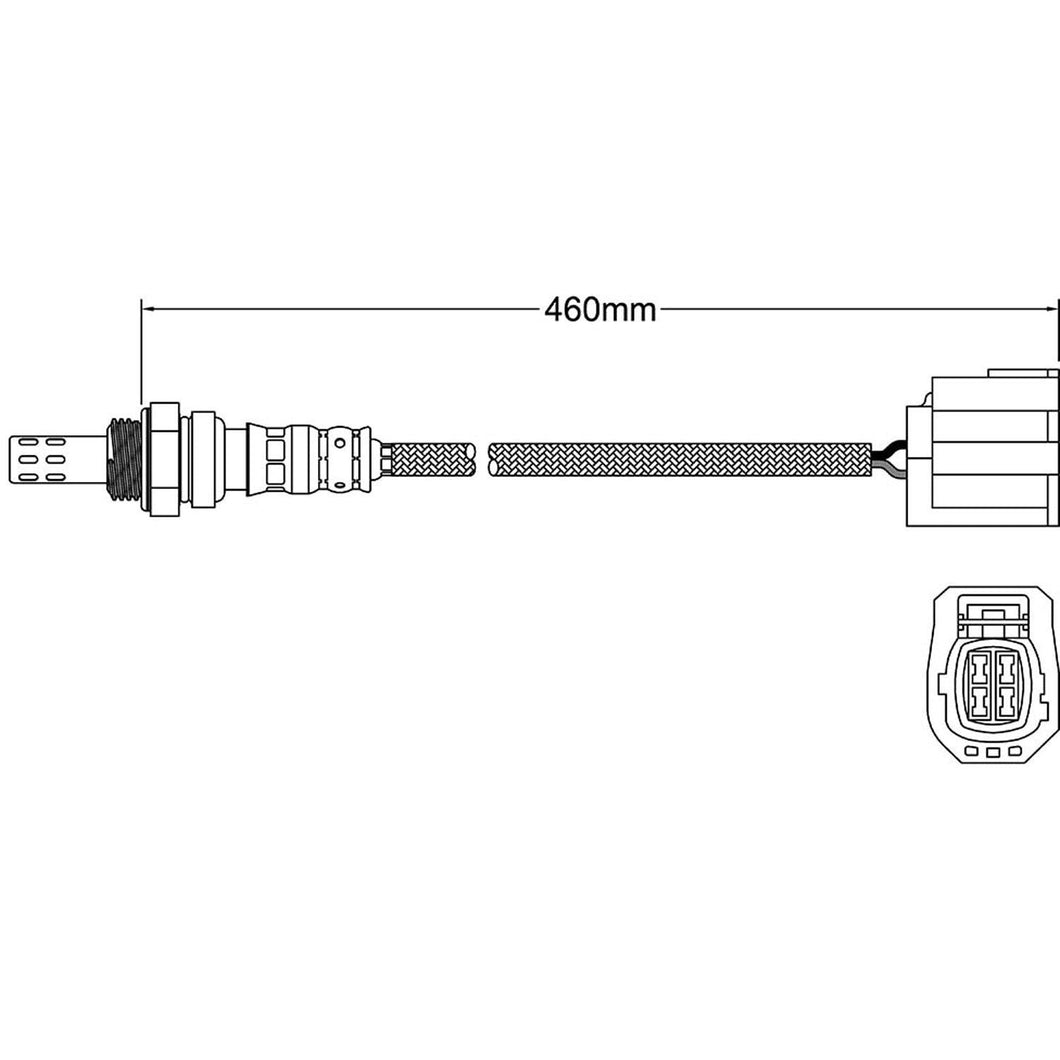 Oxygen Sensor O2 For Mazda Premacy 2005 + CREW 2.0 LFDE EGO-314 Oxygen Sensor O2 For Mazda Premacy 2005 + CREW 2.0 LFDE EGO-314