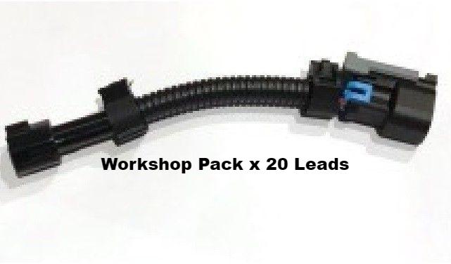 20 x injector adaptor for USCAR / BOSCH EV6 Nissan S13 S14 S15 R33 BULK PACK
