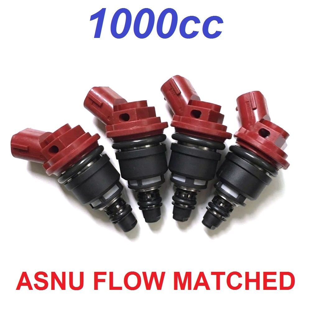 1000cc Side Feed Fuel Injectors for SUBARU WRX STI LEGACY EJ20 EJ25 E85 ASNU