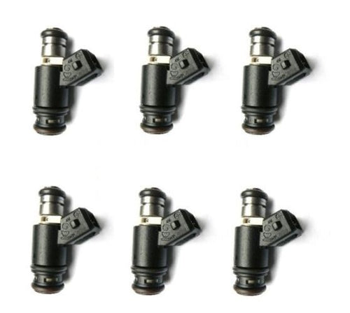 6 Fuel injectors for Volkwagen VW Passat Golf III VR6 V6 1H 2.8