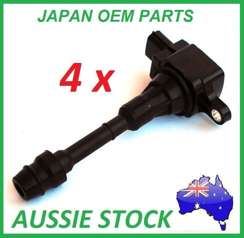 IGNITION COIL pack SET for NISSAN PRIMERA P12 QR20DE 2.0 4CYL 2001-2008 IGNITION COIL pack SET for NISSAN PRIMERA P12 QR20DE 2.0 4CYL 2001-2008