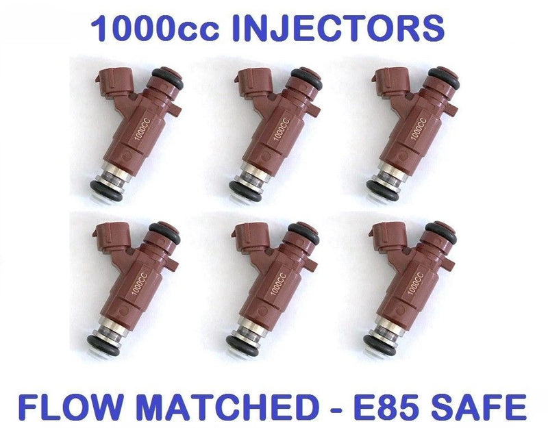 6 1000CC Fuel Injectors for NISSAN NISMO SKYLINE R34 RB25DET NEO JAPAN JECS E85 6 1000CC Fuel Injectors for NISSAN NISMO SKYLINE R34 RB25DET NEO JAPAN JECS E85