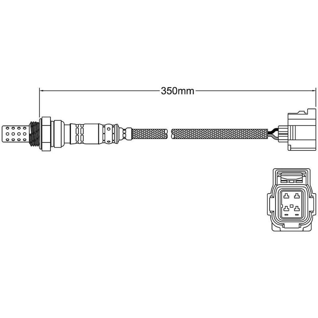 Pre Cat O2 Oxygen Sensor for Jeep Grand Cherokee Wrangler WJ WG 4.7 V8 ...