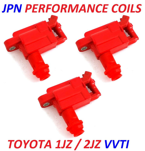 JPN PERFORMANCE COIL PACKS for 1JZ 2JZ VVTi SUPRA JZX100 CHASER LEXUS IS300 ARIS