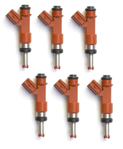 6 FUEL INJECTORS for TOYOTA RAV 4 GSA33 2GRFE 3.5L V6 07-13 INJECTOR