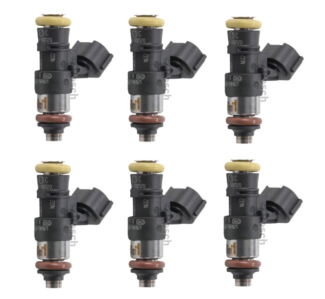 6 x 2000cc 2200cc for Fuel Injectors Short 210lb Top Feed 14mm for BMW S50 M50 M