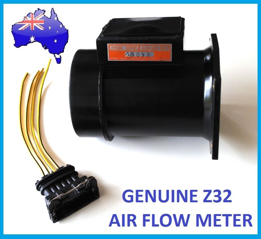 Genuine AFM Air Flow Meter for 300zx Z32 R32 R33 R34 RB25 RB26DETT + plug