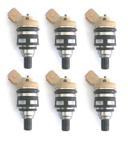 6 Fuel Injectors for NISSAN Z32 300ZX 89-94 VG30DETT 370cc 375cc FAIRLADY Z