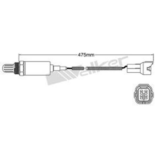 Oxygen Sensor O2 For Suzuki 18213-57B10 - single wire square plug Oxygen Sensor O2 For Suzuki 18213-57B10 - single wire square plug