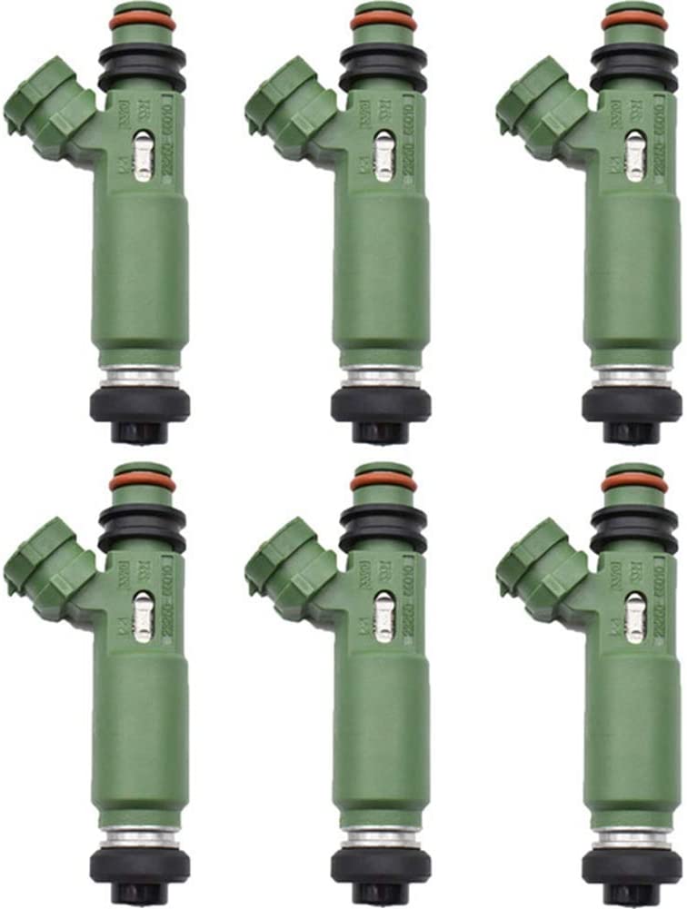 6 x Fuel injectors for TOYOTA 1FZ-FE LANDCRUISER FZJ78,79,105 23209-66010 LEXUS
