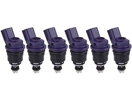 GENUINE 370cc 375cc fuel injectors x 6 for RB25DET