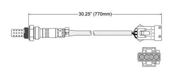 O2 sensor for Peugeot 206 307 308 406 407  Oxygen EGO Lambda OEM Quality