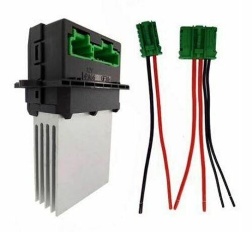 Blower Heater Motor Resistor & loom for Citroen C2 C3 C5 Peugeot 207 406 Nissan