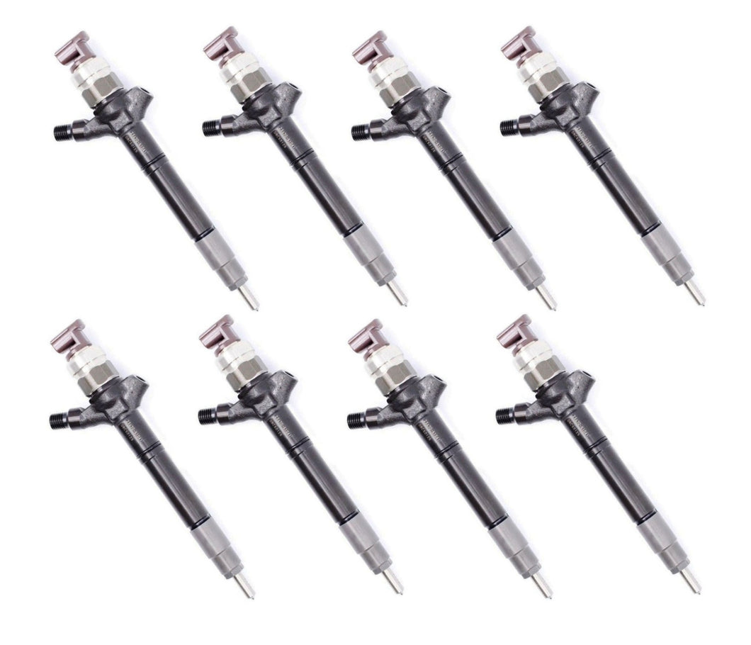 8 DIESEL INJECTORS for TOYOTA LANDCRUISER V8 200 SERIES 1VD-FTV INJ181