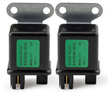 2x Glow Plug Relay 8942481610 MR8B-171 94248161 For Hitachi EG30 EX27U Excavator