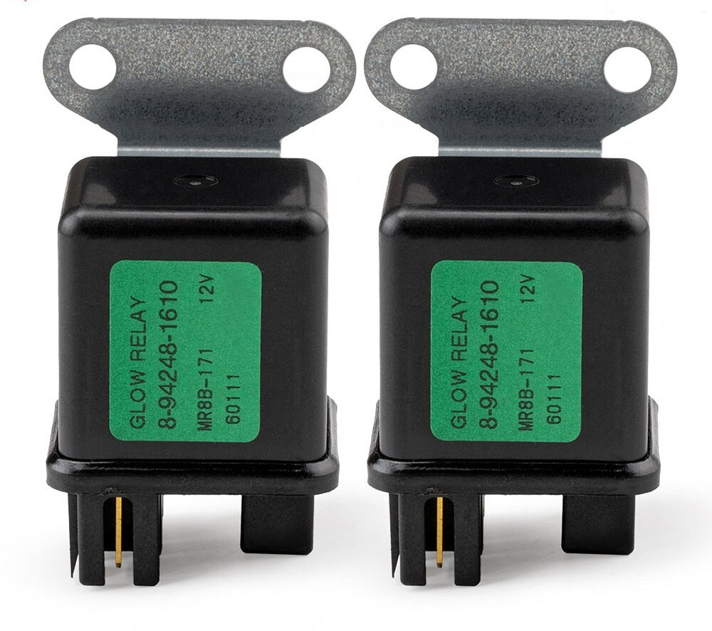 2x Glow Plug Relay 8942481610 MR8B-171 94248161 For Hitachi EG30 EX27U Excavator 2x Glow Plug Relay 8942481610 MR8B-171 94248161 For Hitachi EG30 EX27U Excavator