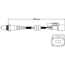 2 x o2 Oxygen Sensors for Mercedes Benz C200 Kompressor W203 2002 - 2007 kit