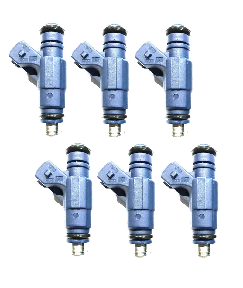 6 Fuel injectors for BMW M54 Engine 1400cc 134lb/h 6 Fuel injectors for BMW M54 Engine 1400cc 134lb/h