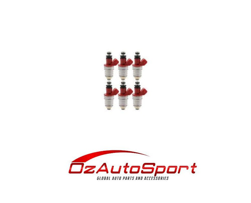 Set of 6 Fuel Injectors For 1991-1999 Nissan Patrol GQ Y60 TB42E 4.2L
