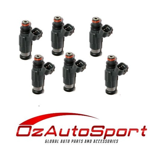 6 x FUEL INJECTORS For MITSUBISHI FTO 2.0L