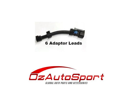 6 x injector adaptor for Nissan S13 S14 S15 R33 USCAR / BOSCH EV6